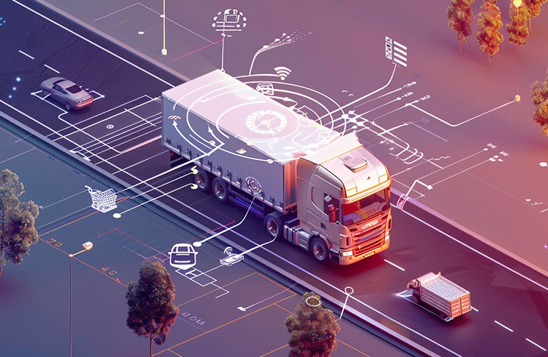 58. Create a smart tracking system for trucks