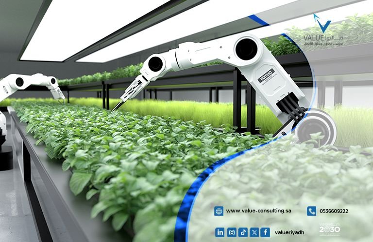 مزارع عمودية ذكية تعتمد على الذكاء الاصطناعي