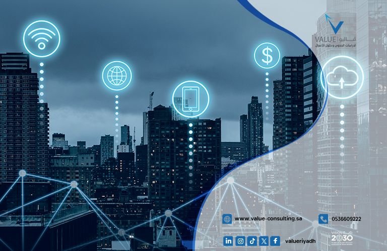دراسة جدوى مشروع خدمات إنترنت الأشياء IoT.