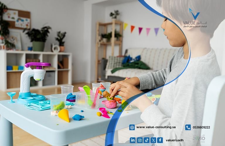 دراسة جدوى مشروع مركز ألعاب تعليمية للأطفال.