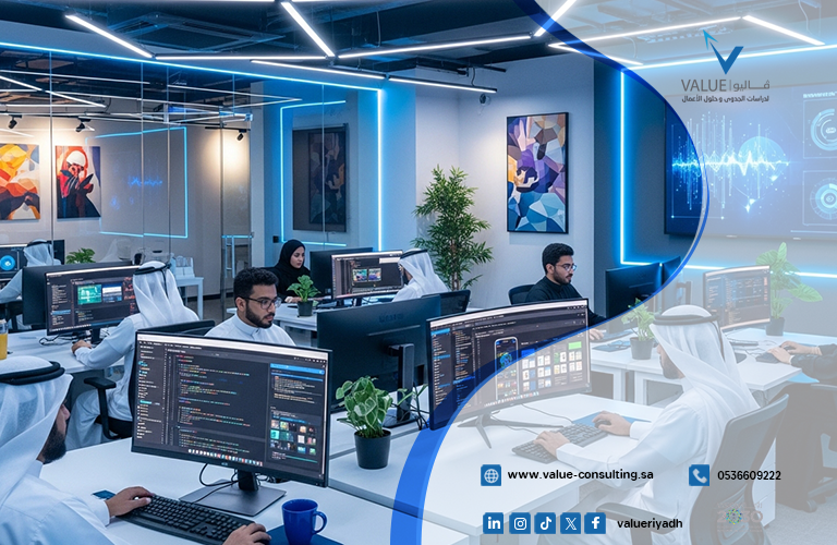 دراسة جدوى شركة برمجة وتطبيقات في الرياض