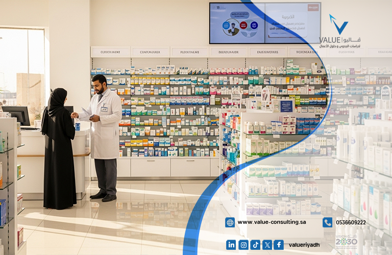 دراسة جدوى صيدلية حديثة في الرياض