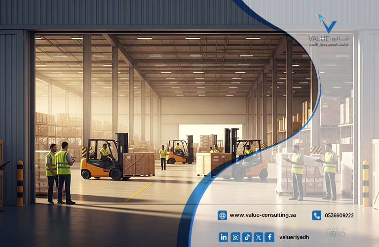 دراسة جدوى مستودعات لوجستية في جدة