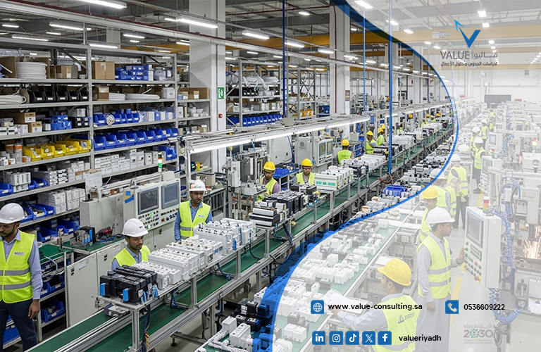 دراسة جدوى مصنع أدوات كهربائية في الجبيل