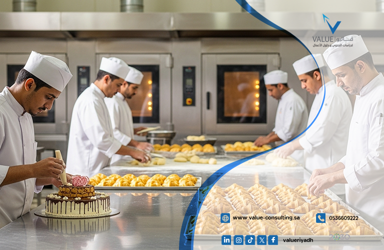 دراسة جدوى مصنع حلويات ومعجنات في الدمام