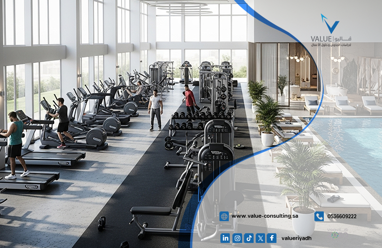 دراسة جدوى نادي رياضي متكامل