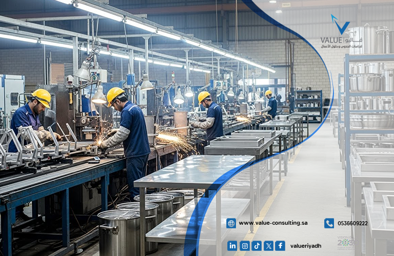 دراسة جدوى مصنع أدوات مطبخ احترافية