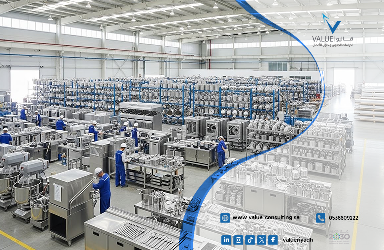 دراسة جدوى مصنع تجهيزات المطاعم والفنادق