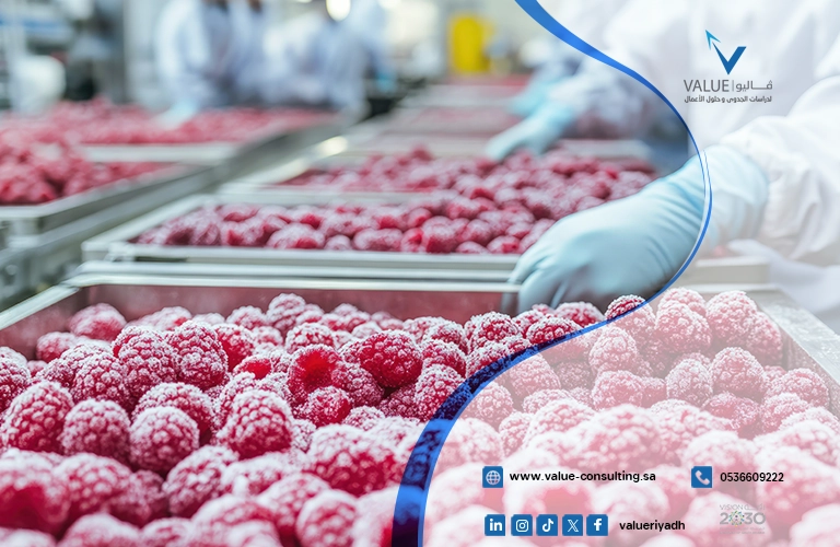 دراسة جدوى مصنع الأغذية المجمدة
