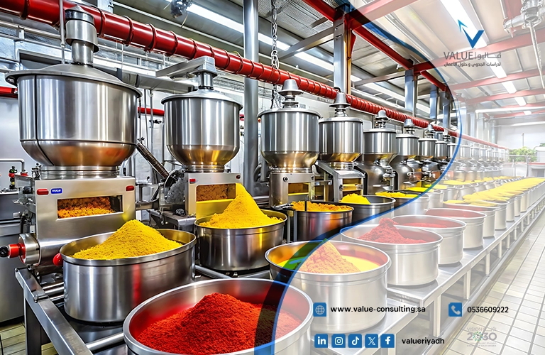 دراسة جدوى مصنع خلط وتعبئة البهارات